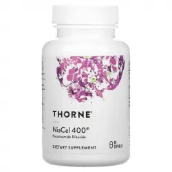 NiaCel 400, Thorne Research, 60 капсул