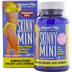 Nature's Plus, Skinny Mini, Energizing Weight Loss Formula, 90 вегетаріанських капсул 