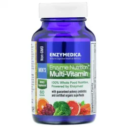 Enzymedica, Мультивітаміни Enzyme Nutrition, для чоловіків, 60 капсул