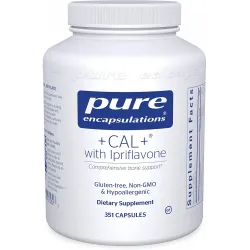 Вітаміни при остеопорозі + CAL + Ipriflavone, Pure Encapsulations, 350 капсул 