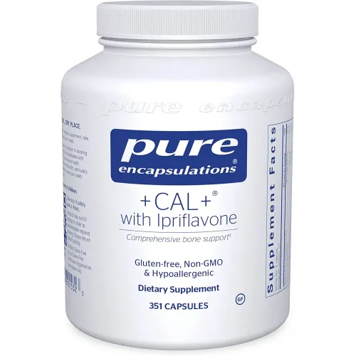 Вітаміни при остеопорозі + CAL + Ipriflavone, Pure Encapsulations, 350 капсул 