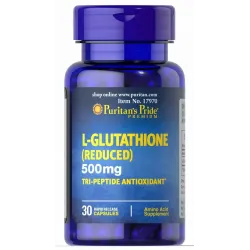 Глутатион, L-Glutathione, Puritan's Pride, 30 капсул