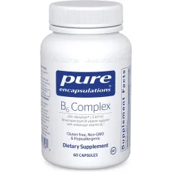 Pure Encapsulations, Витамин B6 комплекс, B6 Complex, 60 капсул