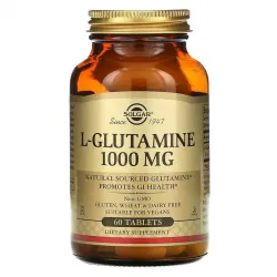 Solgar, L-Glutamine, 1000 мг, 60 таблеток