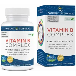 Nordic Naturals, Vitamin B Complex, 45 Soft Gels 