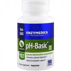 Enzymedica, pH-Basic, баланс, 90 капсул 