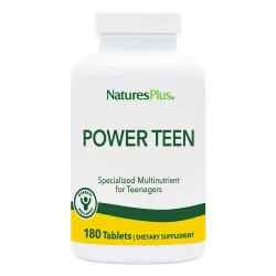 Nature's Plus, Source of Life, Power Teen, живильна добавка для підлітків, 180 таблеток