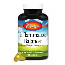 Carlson Labs, Протизапальний комплекс, Inflammation Balance, 90 желатинових капсул 