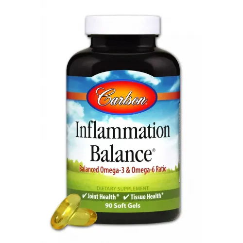 Carlson Labs, Противовоспалительный комплекс, Inflammation Balance, 90 желатиновых капсул