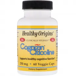 Когніцін цитиколіну, Cognizin Citicolinee, Healthy Origins, 250 мг, 60 капсул 