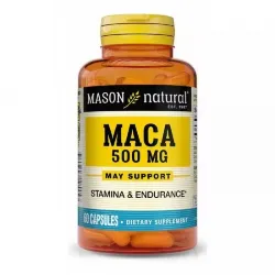 Mason Natural, Мака, 500 мг, 60 капсул