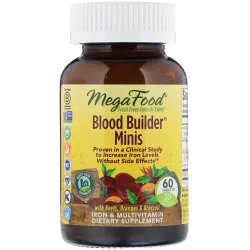 MegaFood, Blood Builder в мини-таблетках, 60 таблеток