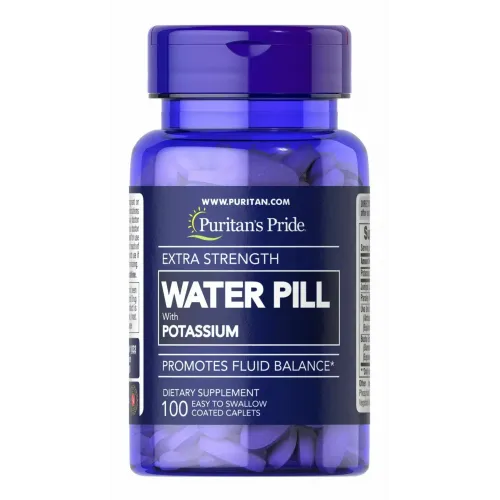 Підтримка водного балансу, Extra Strength Water Pill, Puritan's Pride, 100 каплет 