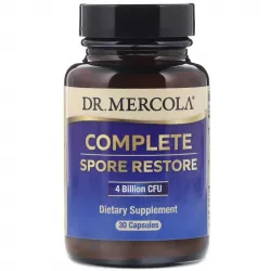 Dr. Mercola, Complete Spore Restore, 4 млрд КУО, 30 капсул 