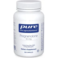 Прегненолон, Pregnenolone, Pure Encapsulations, 10 мг, 60 капсул 