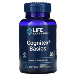 Life Extension, Cognitex Basics, 30 м'яких желатинових капсул 