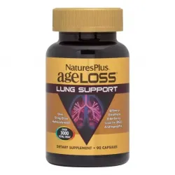 Nature's Plus, Комплекс для підтримки легких, AgeLoss Lung Support, 90 капсул 