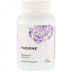 кофакторы для щитовидной железы, Thorne Research, Thyrocsin, 120 капсул