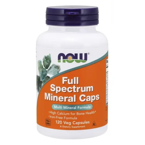 Мультиминералы, Full Spectrum Mineral, Now Foods, 120 вегетарианских капсул