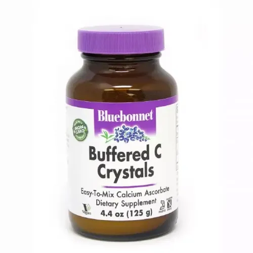 Bluebonnet Nutrition, буферизированного витамин С в кристаллах, Buffered C Crystals, 125 г