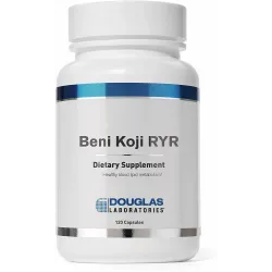 Ферментований червоний дріжджовий рис, Beni-Koji RYR, Douglas Laboratories, 120 капсул 