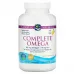 Nordic Naturals, Complete Omega, лимонний смак, 1000 мг, 180 гелевих капсул 