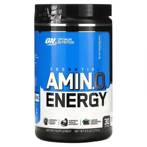 Optimum Nutrition, Essential Amin.O. Energy, зі смаком персика та лимонаду, 270 г 