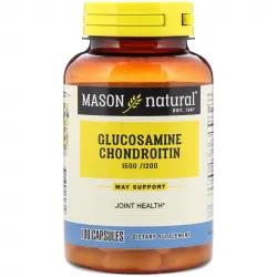 Глюкозамін хондроітин, Glucosamine Chondroitin, Mason Natural, 60 капсул 