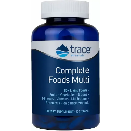 Trace Minerals Research, Мультивітаміни, Complete Foods Multi, 120 пігулок