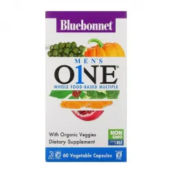 Мужские Мультивитамины, Men's One, Bluebonnet Nutrition, 60 вегетарианских капсул