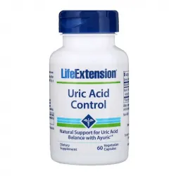 Сечова кислота, контроль, Uric Acid Control, Life Extension, 60 капсул 