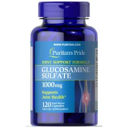 Глюкозамін сульфат, Glucosamine Sulfate, Puritan's Pride, 1000 мг, 120 капсул 