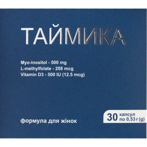 Тайміка, формула для жінок, 30 капсул