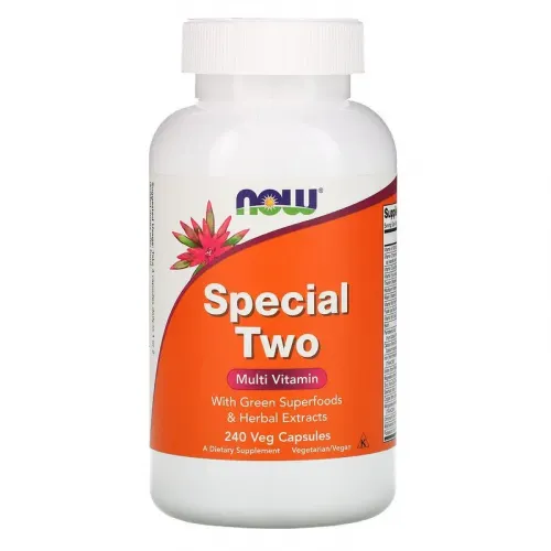 Now Foods, Special Two, мультивітаміни, 240 рослинних капсул