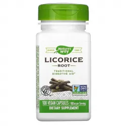 Корінь солодки (Licorice, Root), Nature's Way, 100 капсул, 