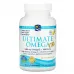 Nordic Naturals, Ultimate Omega Xtra, лимон, 1000 мг, 60 м'яких пігулок 