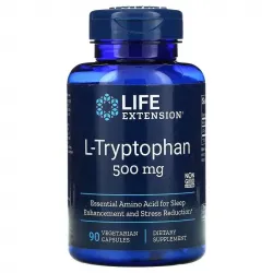 Life Extension, L-триптофан, 500 мг, 90 вегетаріанських капсул 