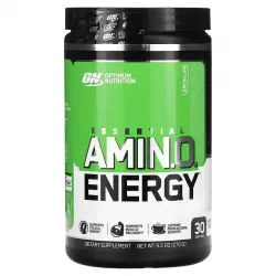 Optimum Nutrition, Essential Amin.O. Energy, лимон та лайм, 270 г 