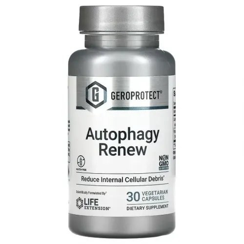 Life Extension, GeroProtect, Autophagy Renew, 30 вегетаріанських капсул 