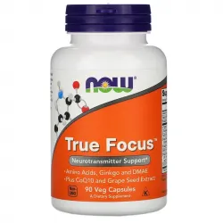 Now Foods, True Focus, 90 растительных капсул