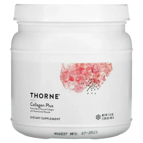 Thorne Research, Collagen Plus, маракуйя, 495 г 