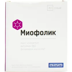 Дієтична добавка для покращення репродуктивної функції у жінок Miofolic (Міофолік), 30 саше по 2 г кожна