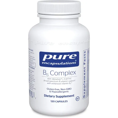 Pure Encapsulations, Вітамін B6 комплекс, B6 Complex, 120 капсул