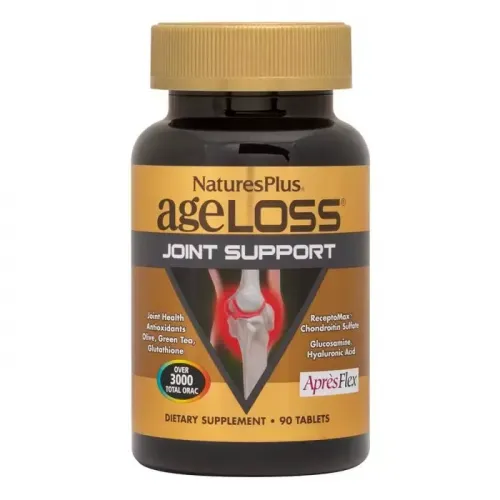 Nature's Plus, Підтримка суглобів, AgeLoss Joint Support, 90 таблеток 