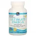 Nordic Naturals, Ultimate Omega, зі смаком лимона, 1280 мг, 60 капсул 