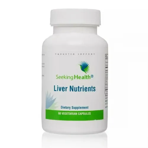 Seeking Health, Поживні речовини для печінки, Liver Nutrients, 60 вегетаріанських капсул