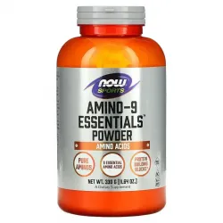 Now Foods, Sports, Amino-9 Essentials, порошок, 330 г