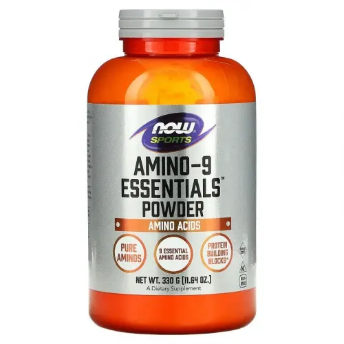 Now Foods, Sports, Amino-9 Essentials, порошок, 330 г