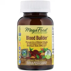 MegaFood, Blood Builder, 30 таблеток 