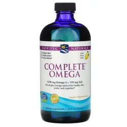 Nordic Naturals, Complete Omega, с лимонным вкусом, 473 мл